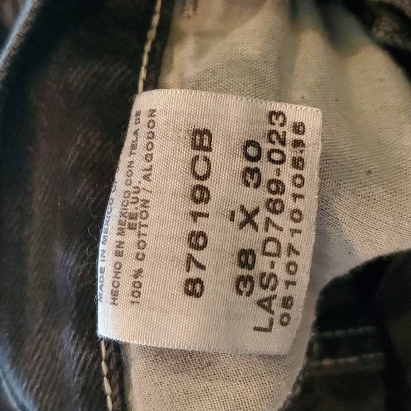 RUSTLER men's black jeans - Picture 3 of 4